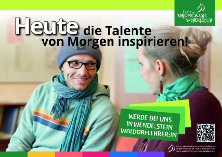 Heute die Talente von Morgen inspirieren! Werde bei uns in Wendelstein Waldorflehrer:in!